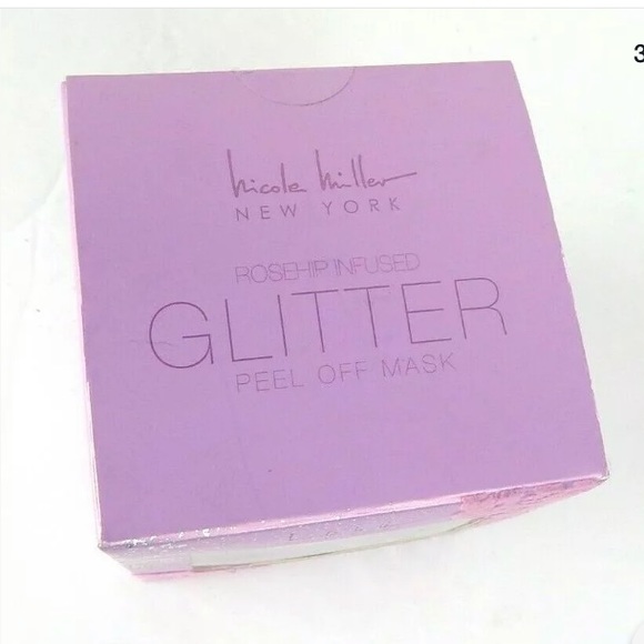 Nicole Miller Glitter Peel Off Mask Rosehip - Picture 3 of 3